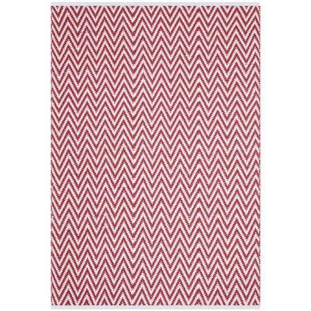 Safavieh 5 x 7 ft. Medium Rectangle Montauk Hand Woven RugRed & Ivory MTK812K-57